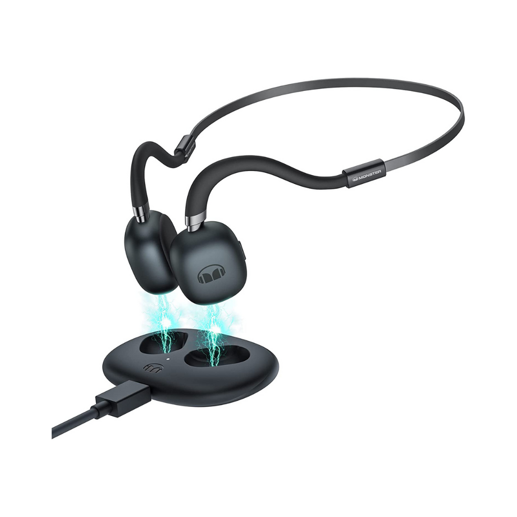Open-Ear HP Bone & Air Conduction Headphones – Monster Audio PH Open-Ear HP Bone & Air Conduction Headphones – Monster Audio PH